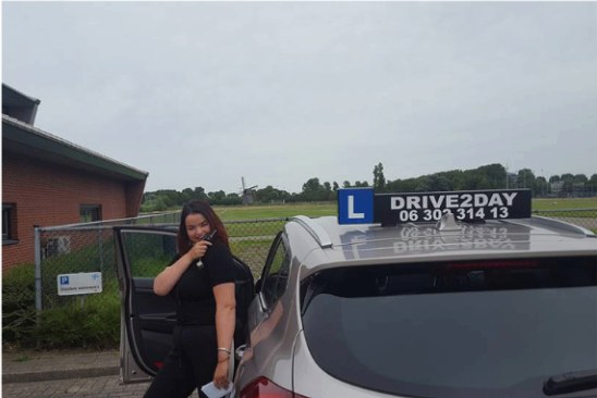 Geslaagde leerling van Drive2Day