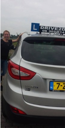 Geslaagde leerling van Drive2Day