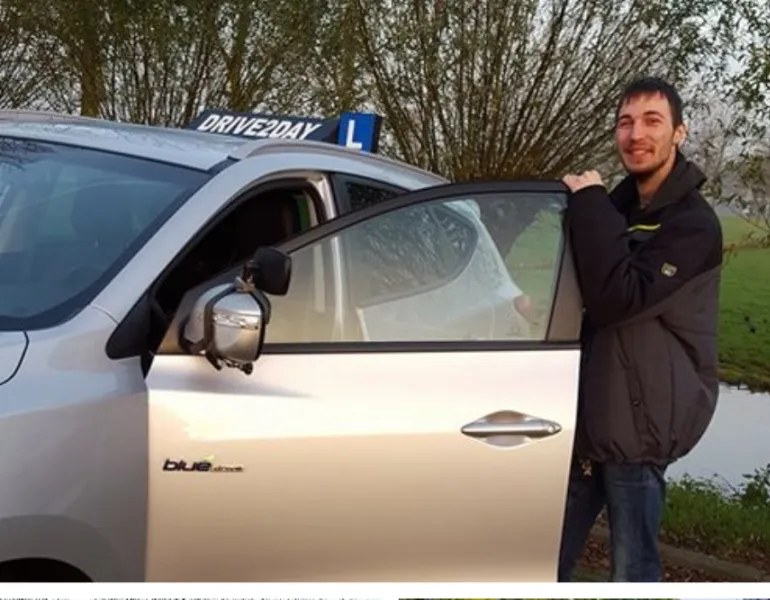 Geslaagde leerling van Drive2Day