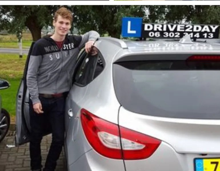 Geslaagde leerling van Drive2Day